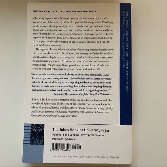 Transforming Matter: A History of Chemistry from Alchemy to the Buckyball - Picture 2 of 2